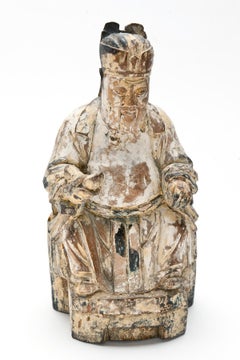 Hand Carved Chinese Buddha Figure