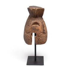 Hand-Carved Chinese Buddhist Fish Bell, c. 1850