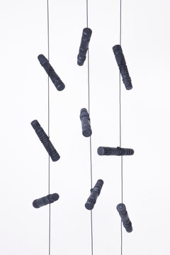 Porte-manteau mexicain contemporain sculpté à la main