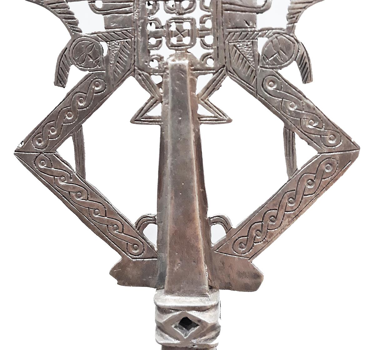 Hand-Carved Ethiopian Cross 1