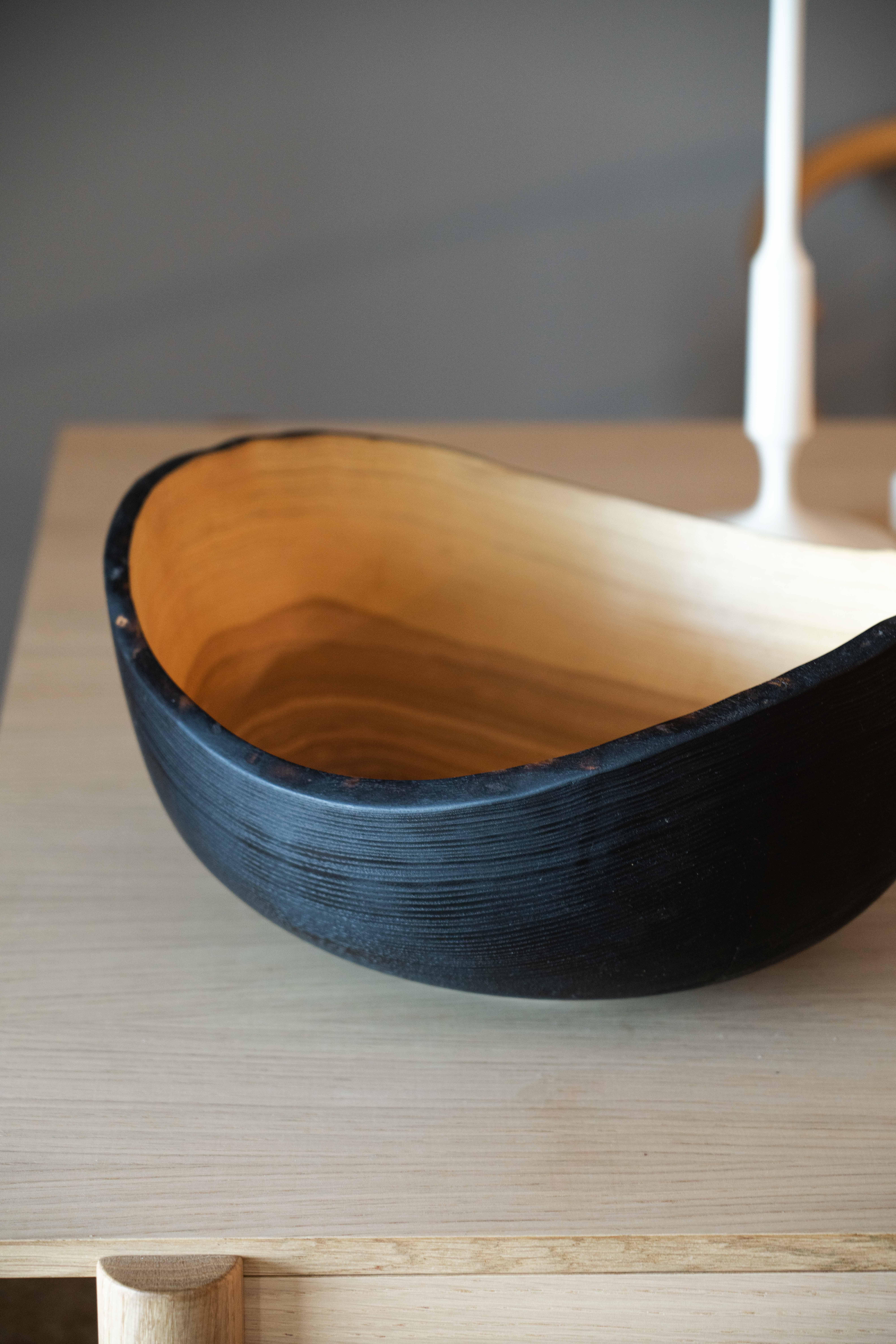big wooden bowl