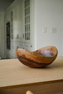 Hand-Carved Extra Large Wooden Bowl