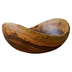 Hand-Carved Extra Large Wooden Bowl