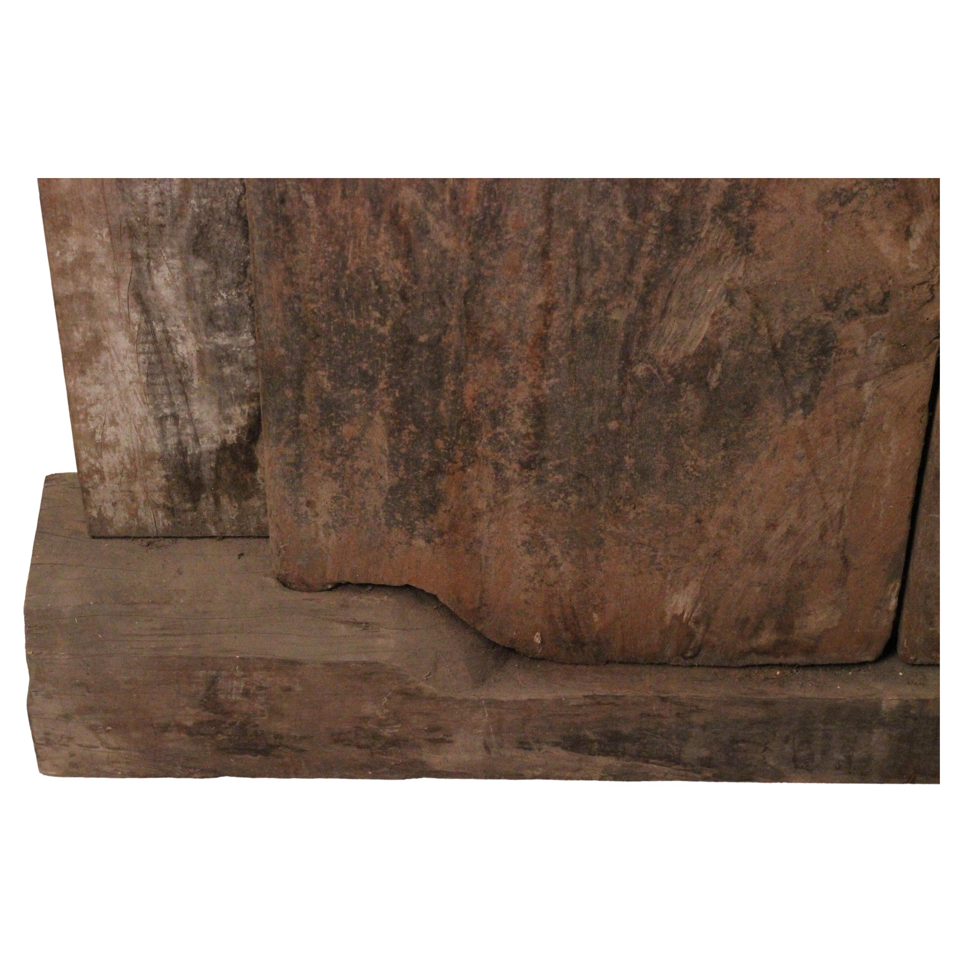 Rare ancienne porte balinaise en teck sculpté dans son cadre d'origine, vers 1900

Rare porte ancienne balinaise en teck sculpté, avec son cadre d'origine complet, datant de la fin du XIXe siècle et du début du XXe siècle (vers 1880-1930). Sculptée