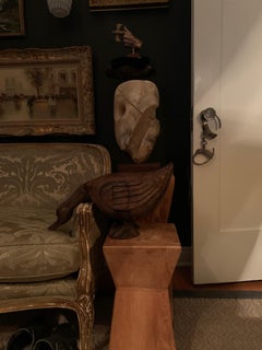 Anatra in legno Art Carved intagliata a mano