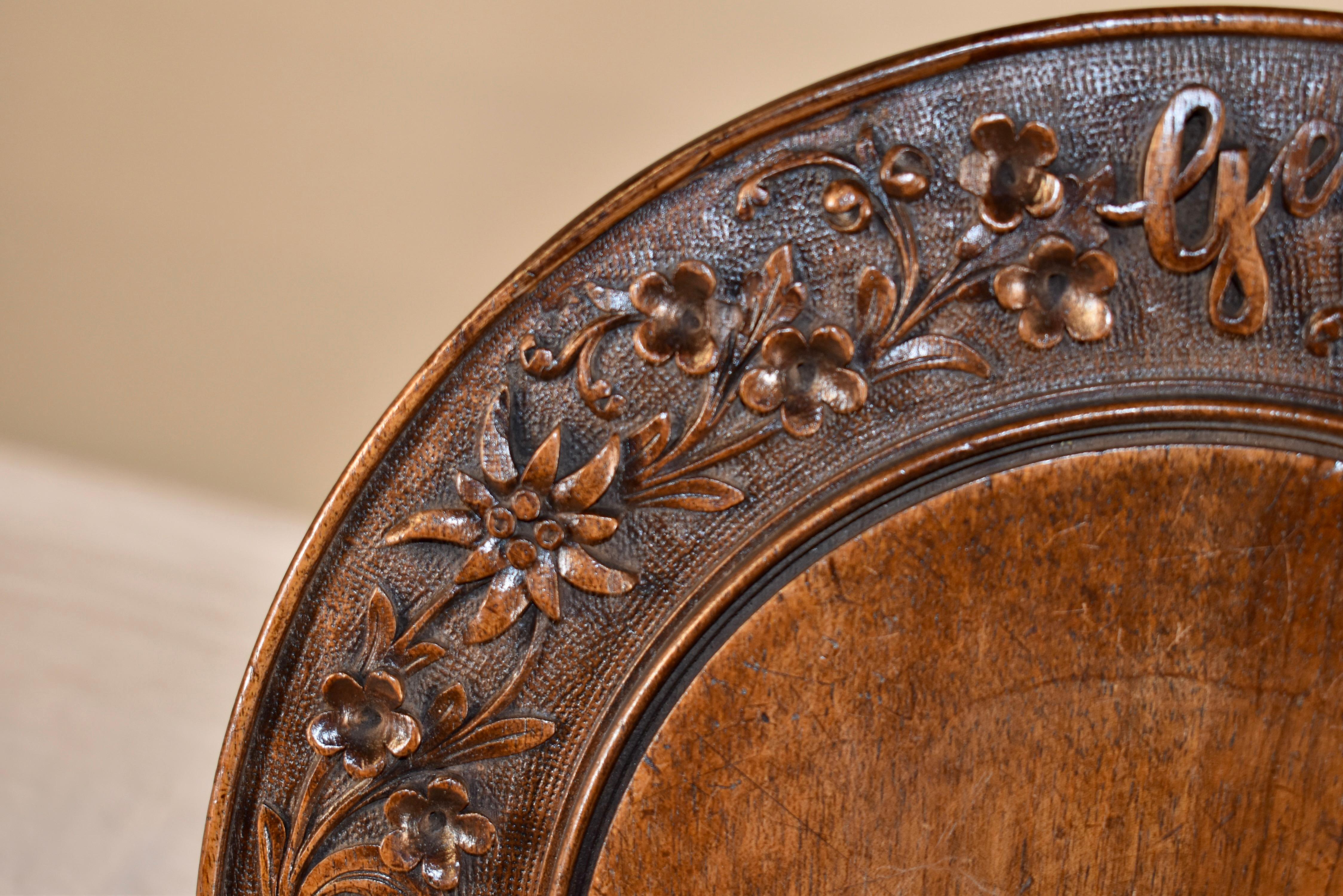 Hand-Carved French Bread Board, Circa 1900 2