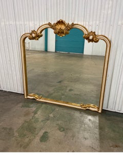 Miroir de cheminée sculpté et doré à la main par Harrison & Gil