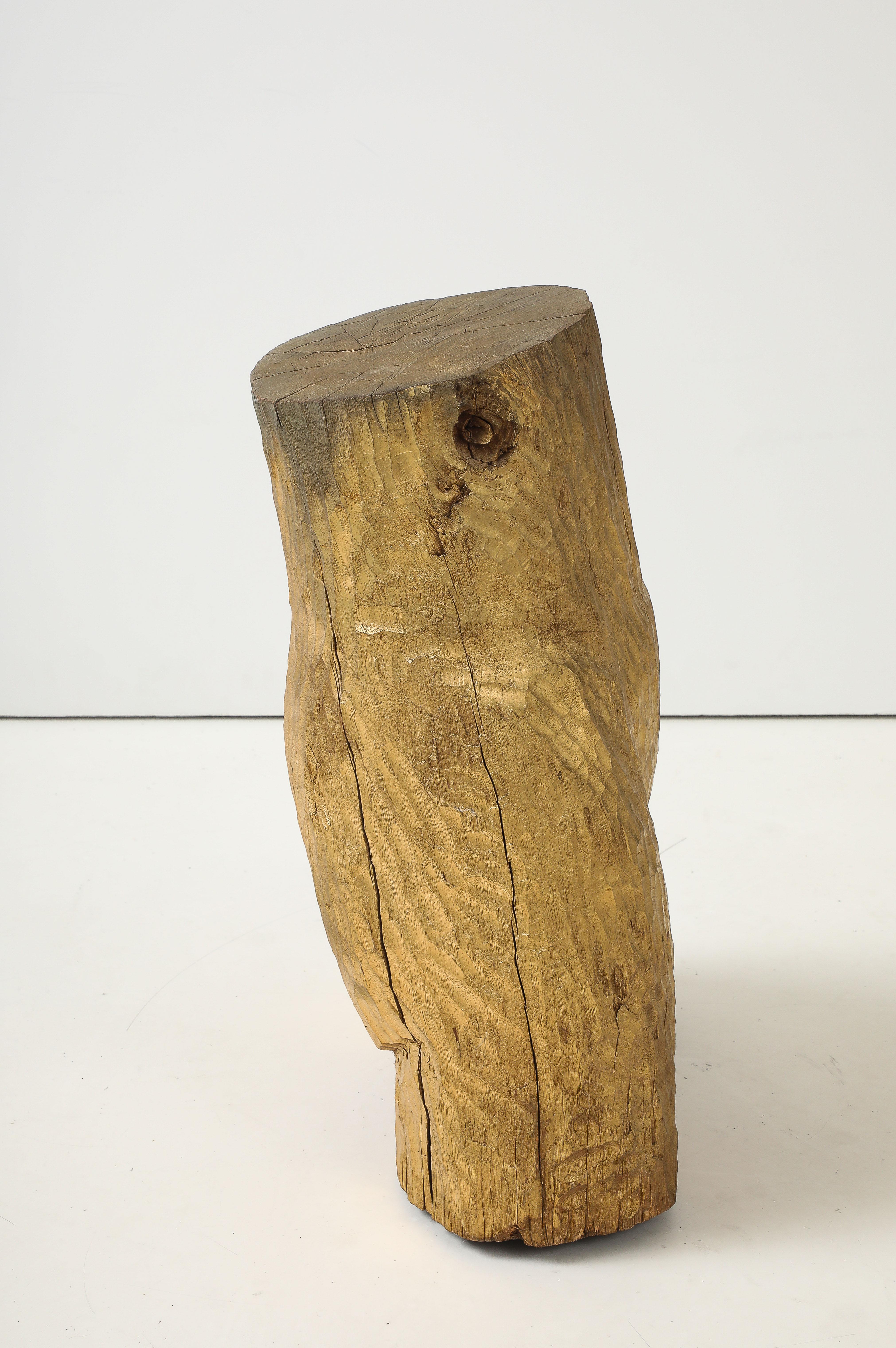 Contemporary Hand Carved Gilded Torso Sculpture For Sale