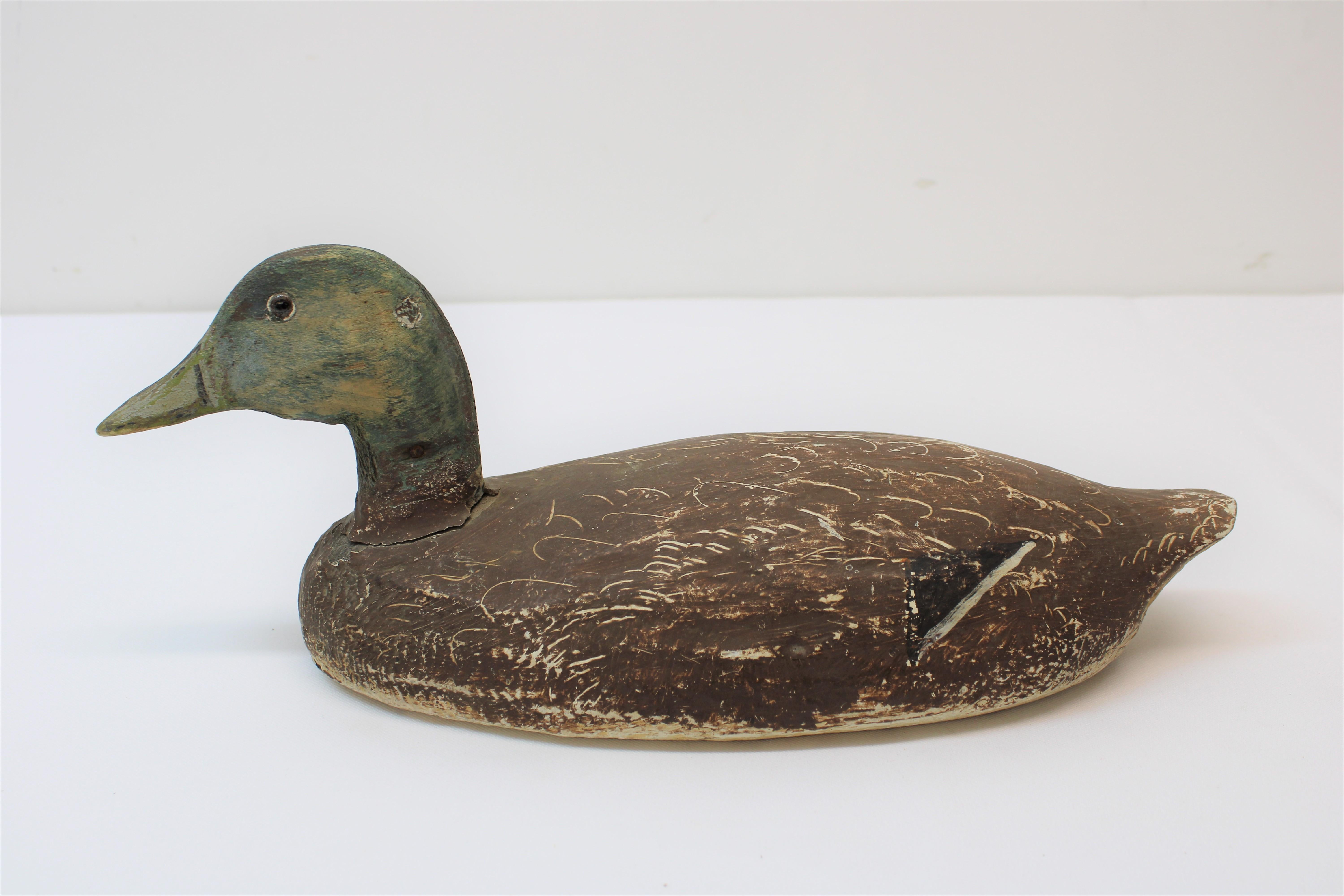 Hand Carved / Hand Painted Decoy's ( Ducks ) In Good Condition For Sale In San Francisco, CA