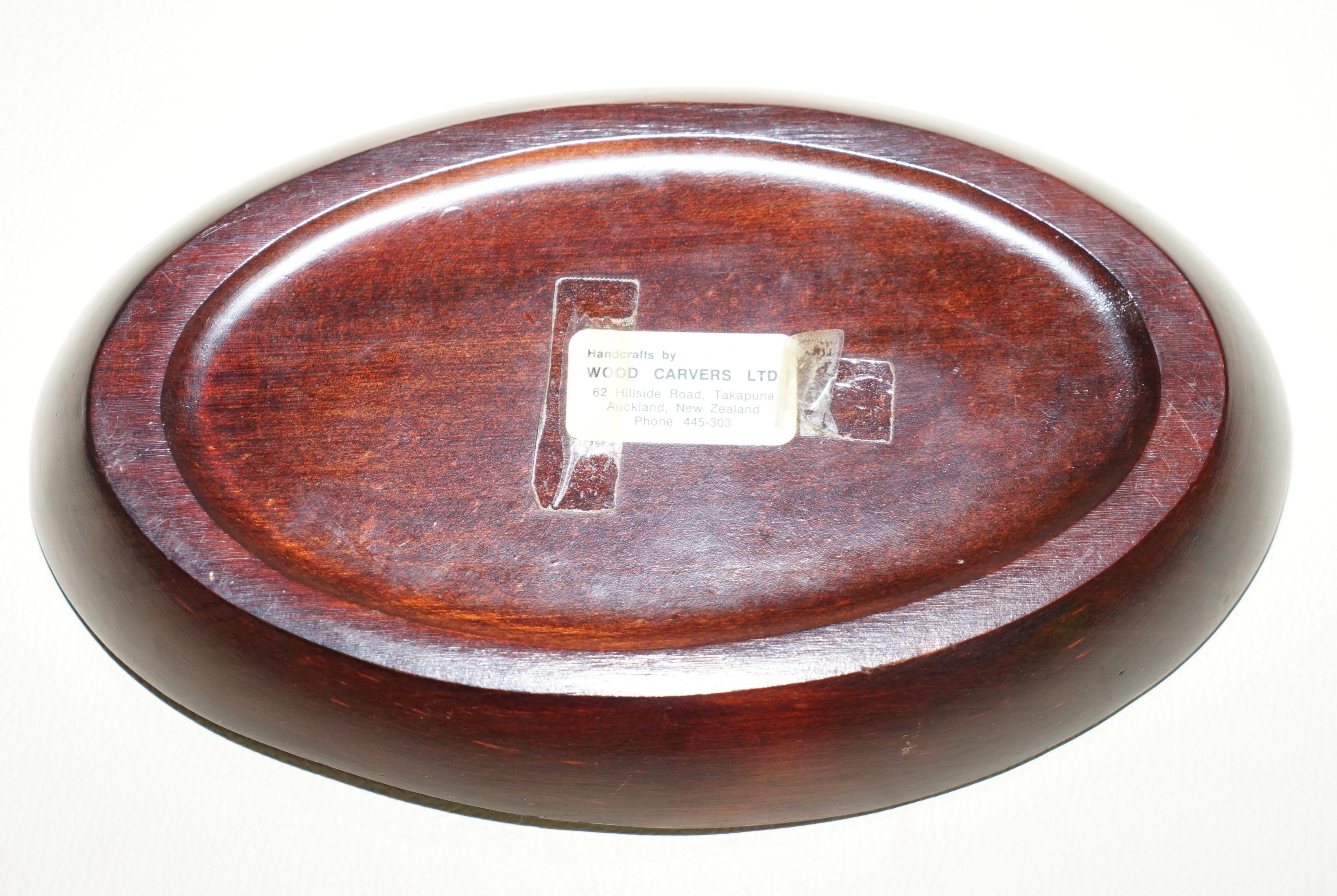 wooden hand bowl