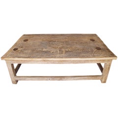 Hand-Carved Indian Coffee Table
