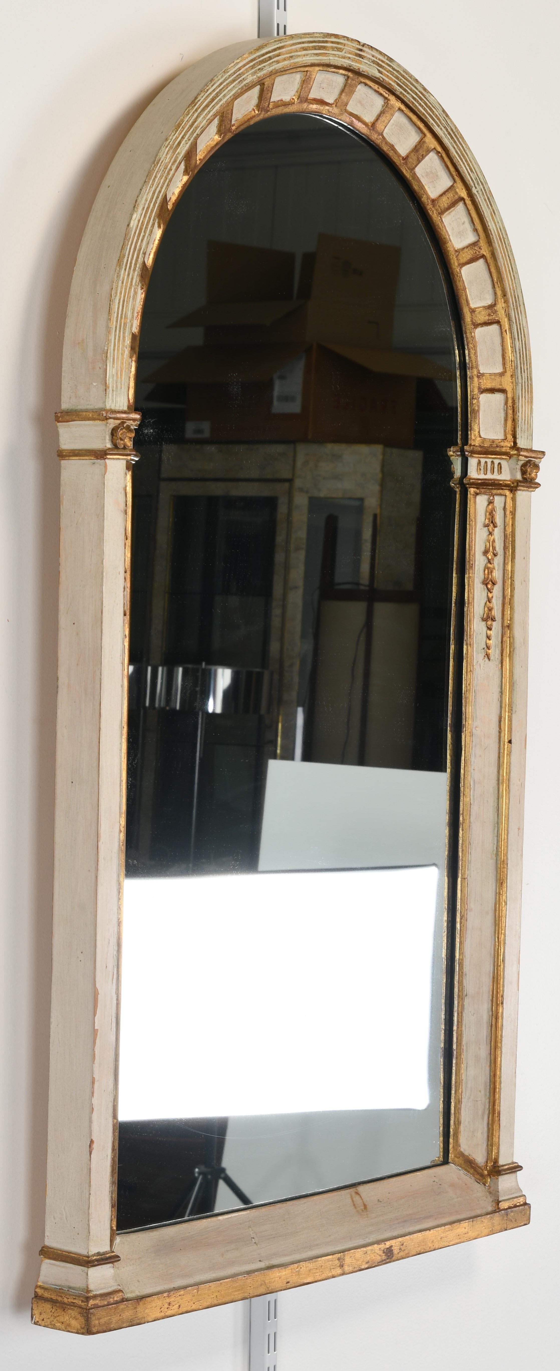 Mid-20th Century Hand Carved Italian Mirror by Palladio, 1950s