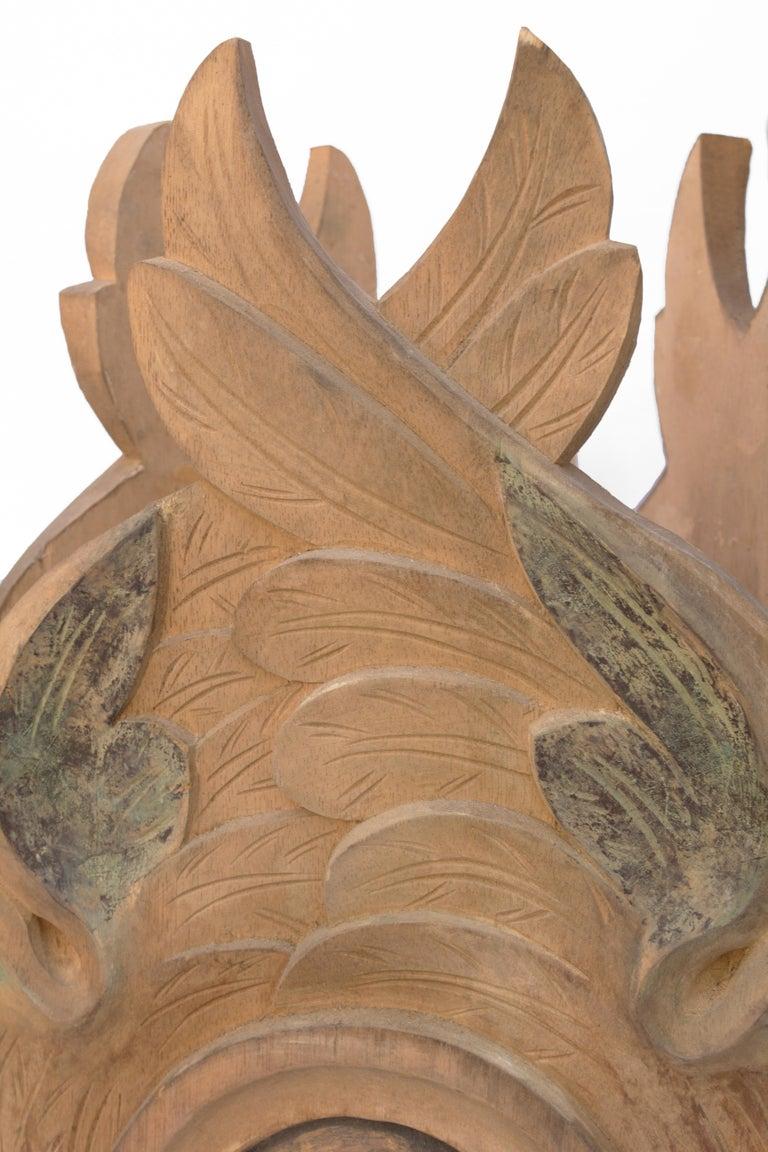 Farol de Madera Italiana Pintada Tallada a Mano Siglo XXI y contemporáneo en venta