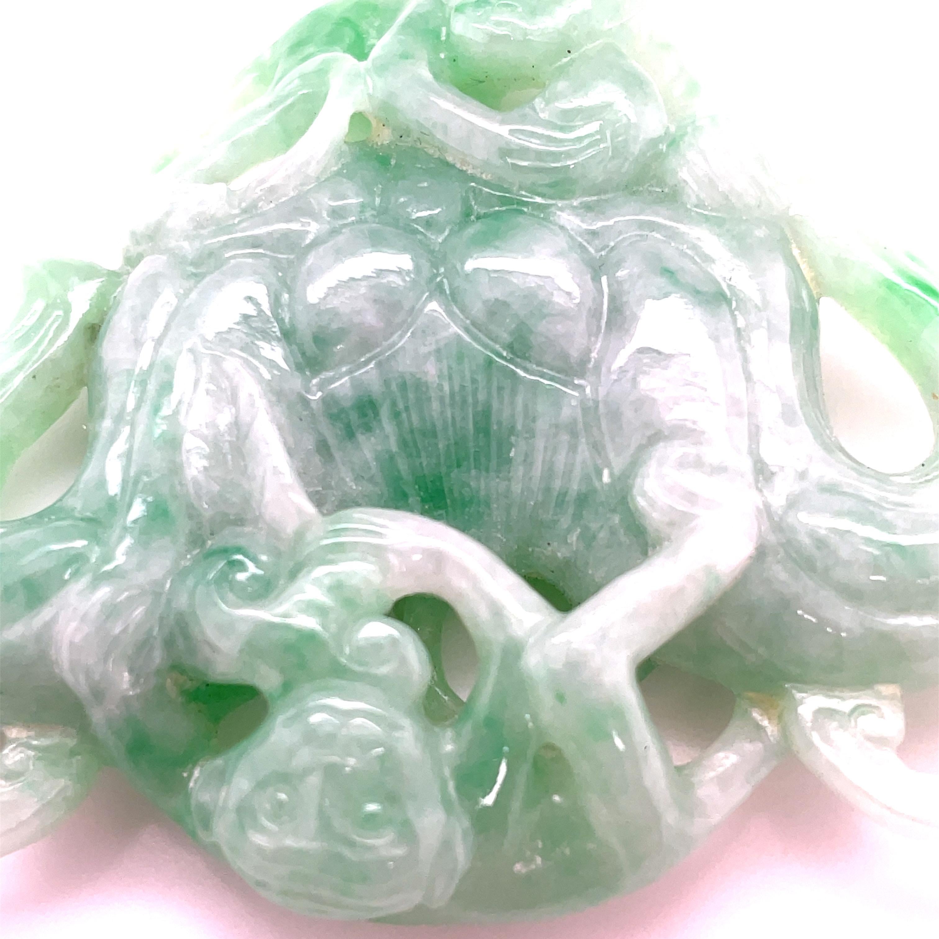 Hand-Carved Jade Stone For Sale 2