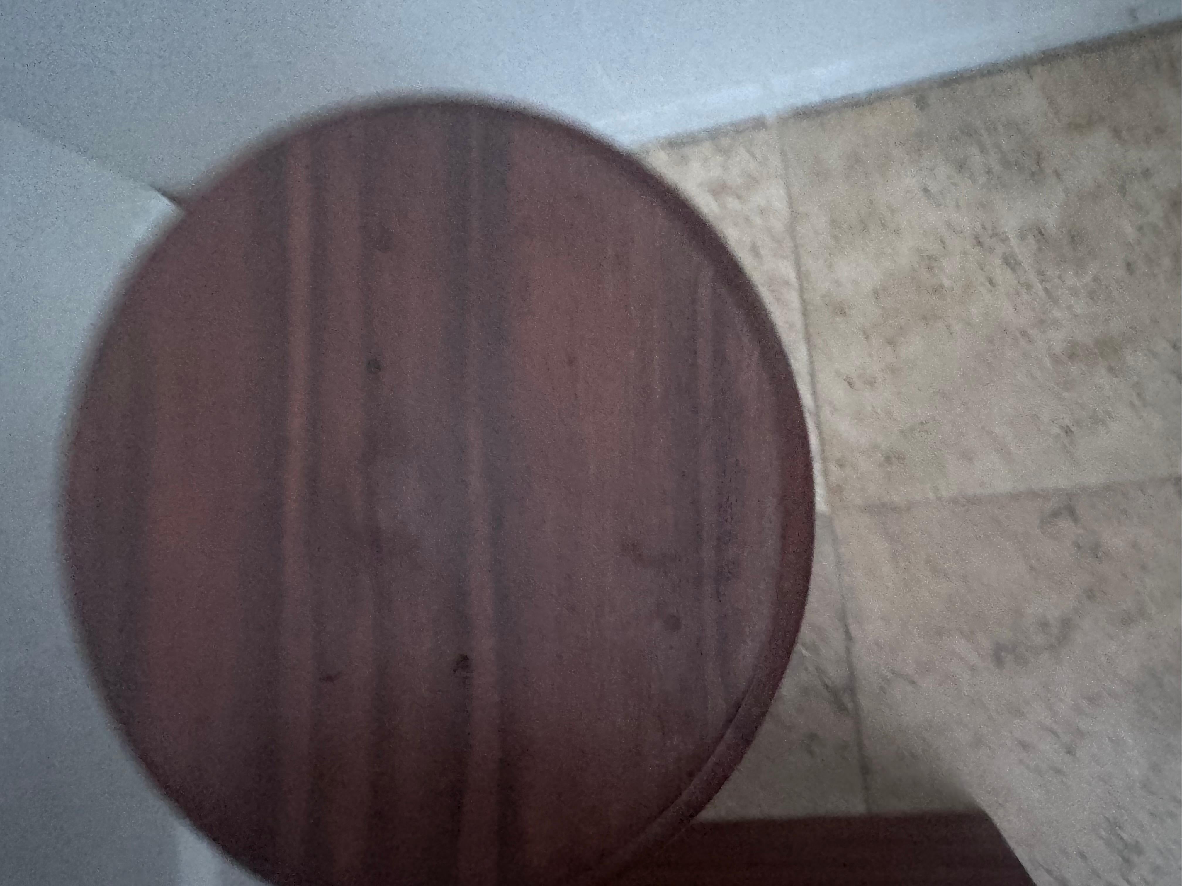 Hand-Carved Koa Wood Chess Table with Intricate Horsehead Pedestal and Stools For Sale 4