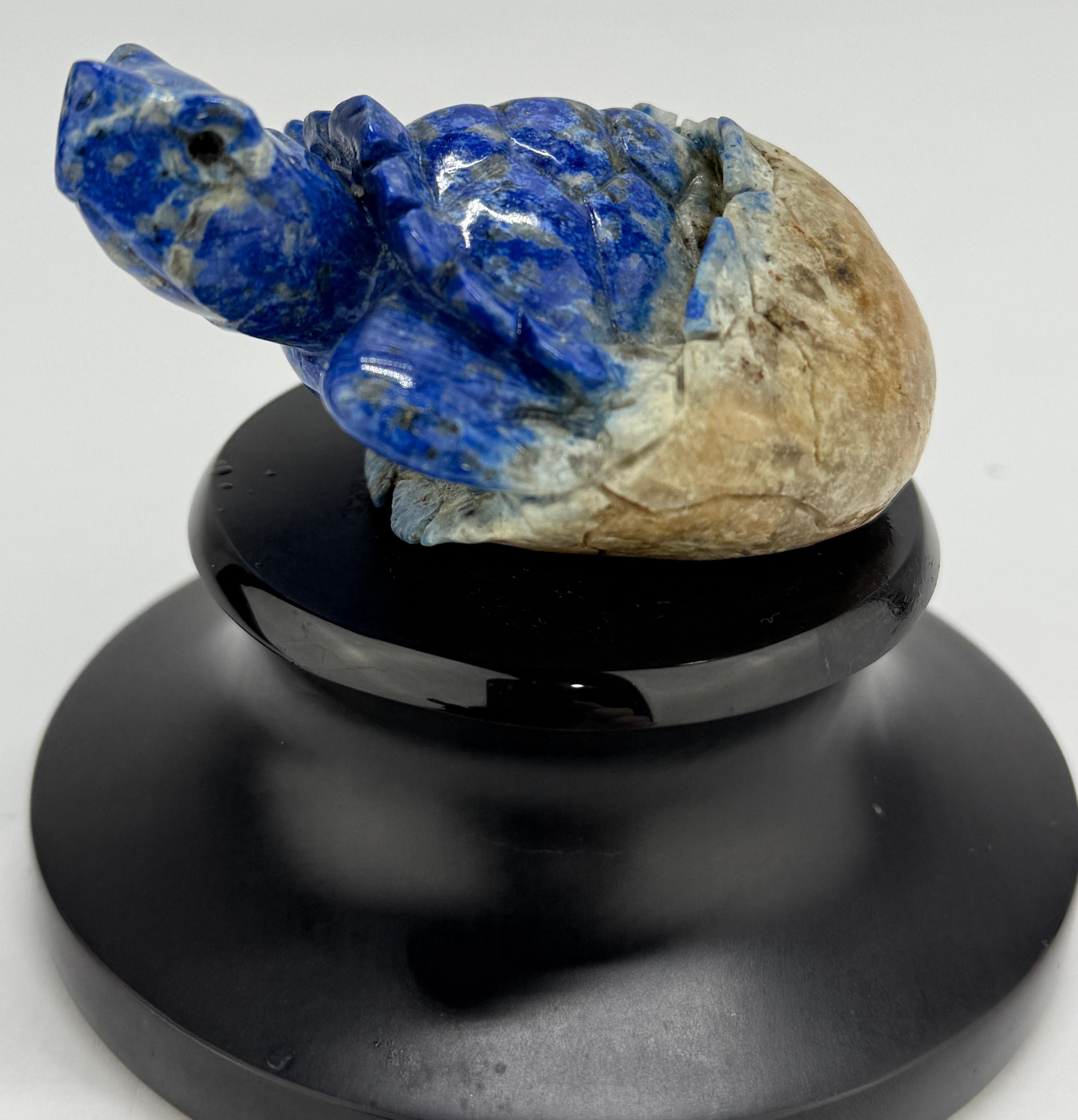 Scultura in pietra preziosa di Lapislazzuli 