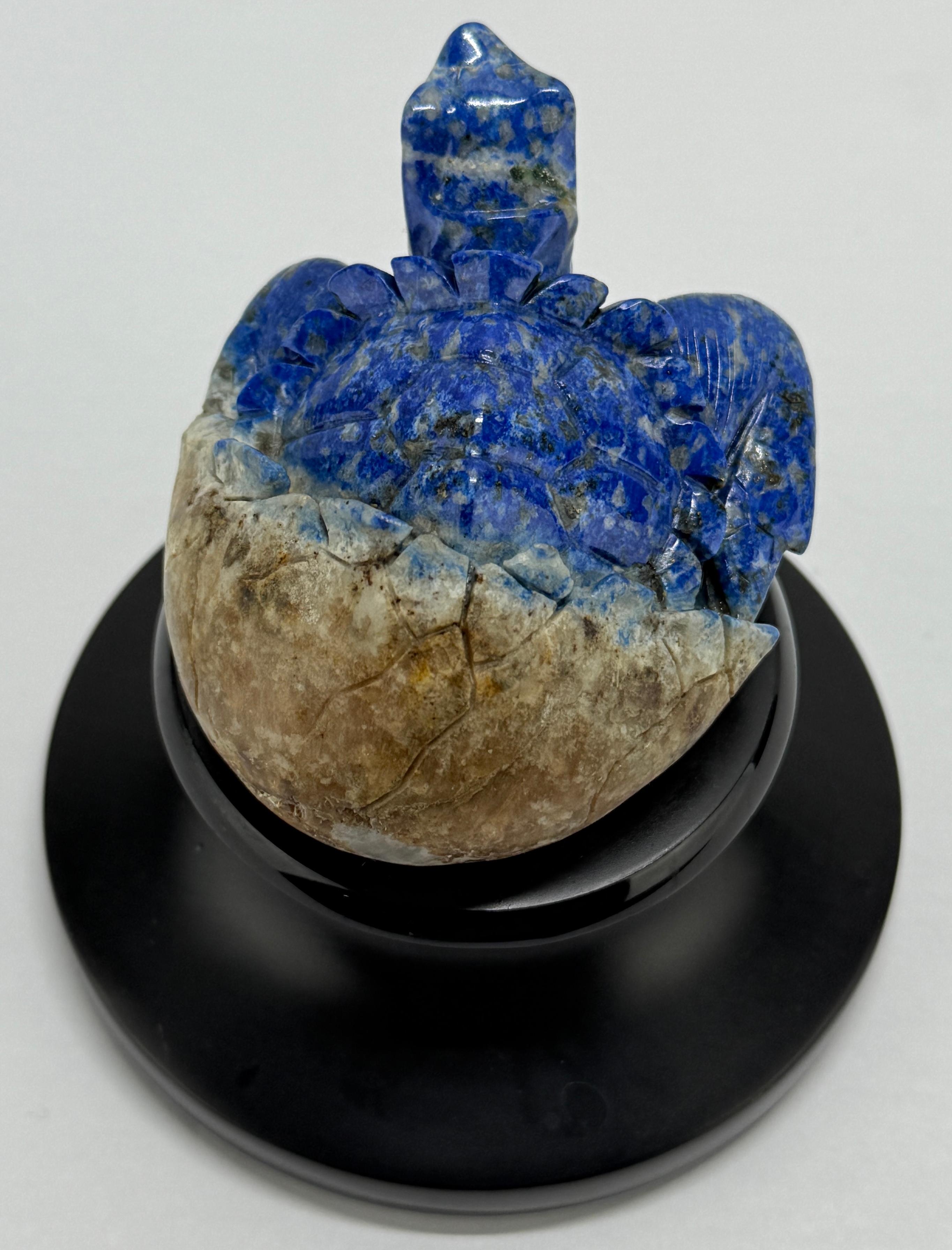 Scultura in pietra preziosa di Lapislazzuli 