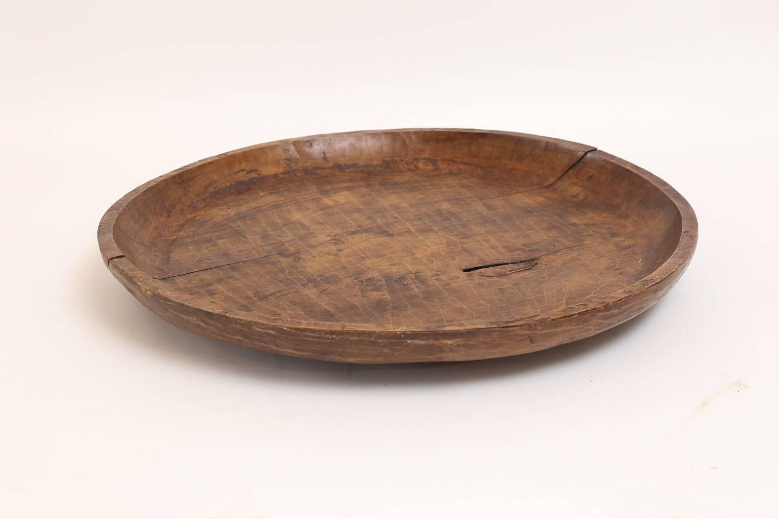 19th Century Hand-Carved Lazy Susan
