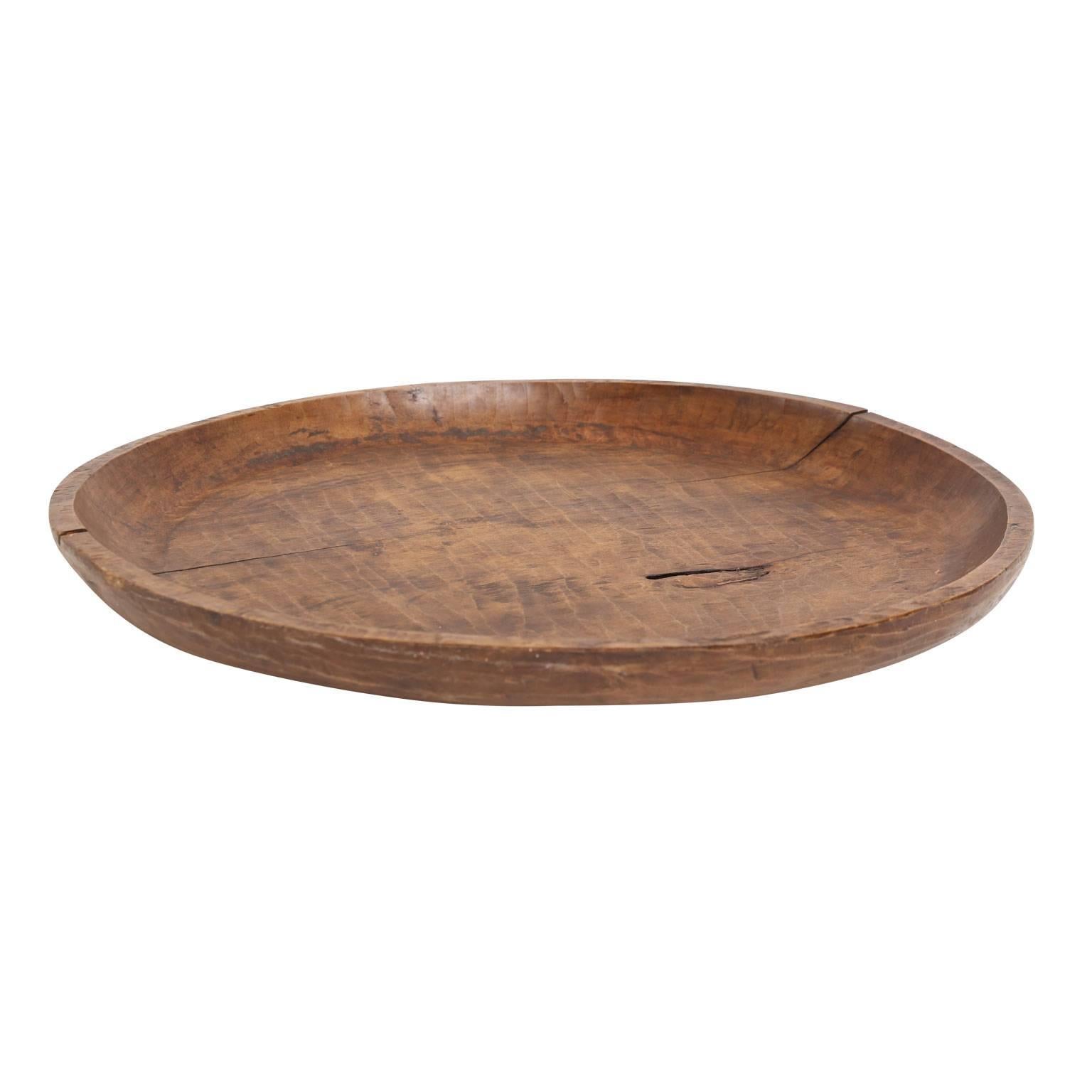Hand-Carved Lazy Susan