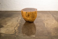 Carved Live Edge Solid Wood Trunk Table ƒ35 by Costantini, Francisco, in Stock