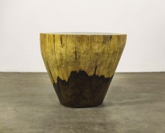 Carved Live Edge Solid Wood Trunk Table ƒ9 by Costantini, Francisco, in Stock