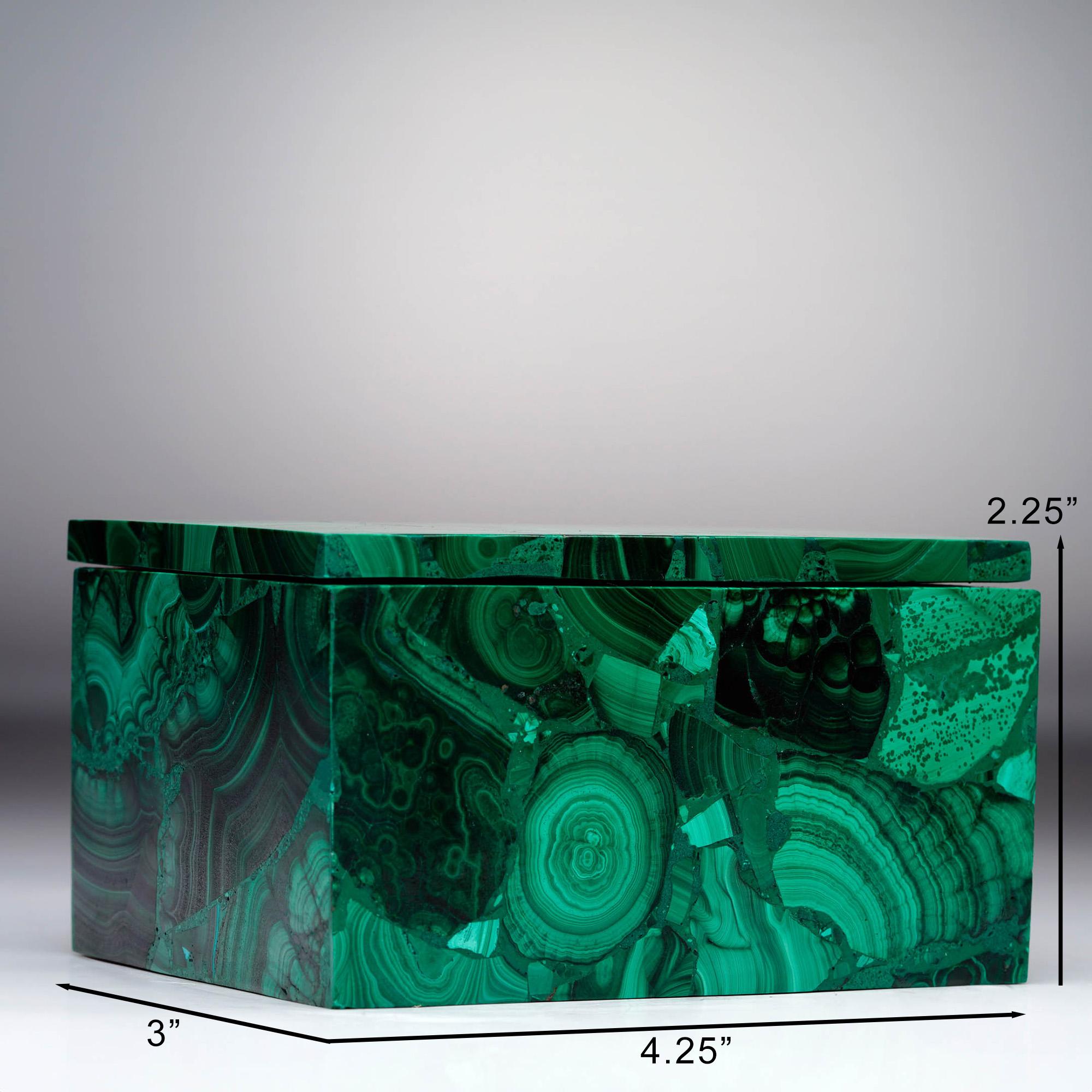 Malachite Box For Sale 2