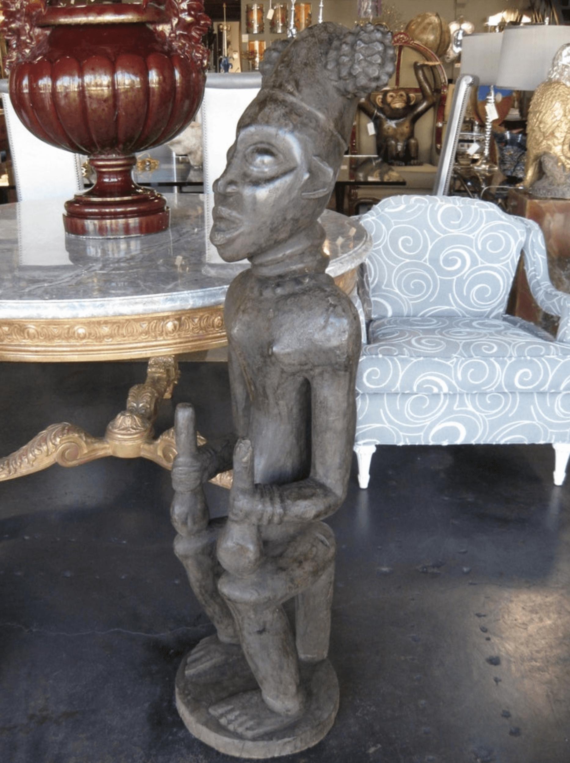 antique african statues
