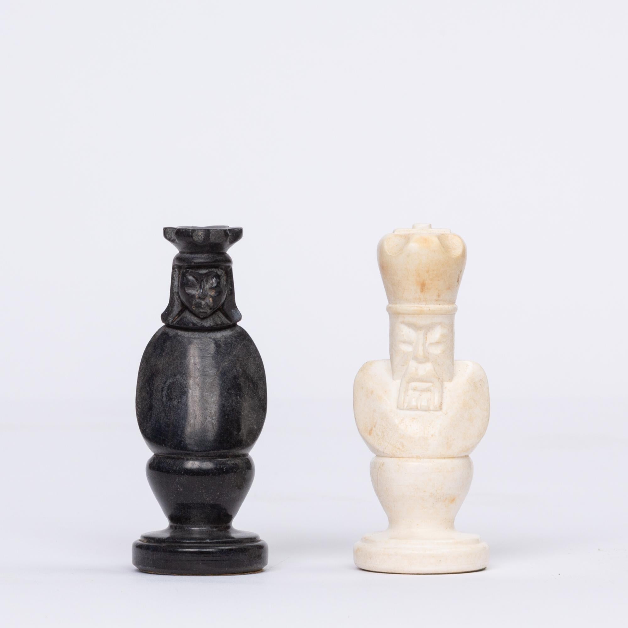 Hand Carved Marble Chess Set 2
