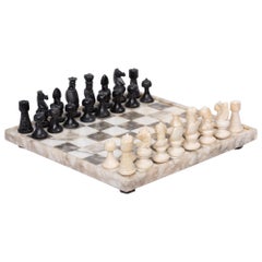 Hand Carved Marble Chess Set