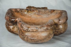 Hand Carved Marble Holy Water Font or Stoup