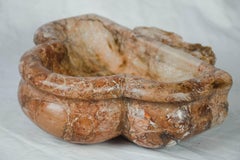 Hand Carved Marble Holy Water Font or Stoup