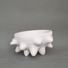 Hand Carved Marble Sculpture by Tom Von Kaenel