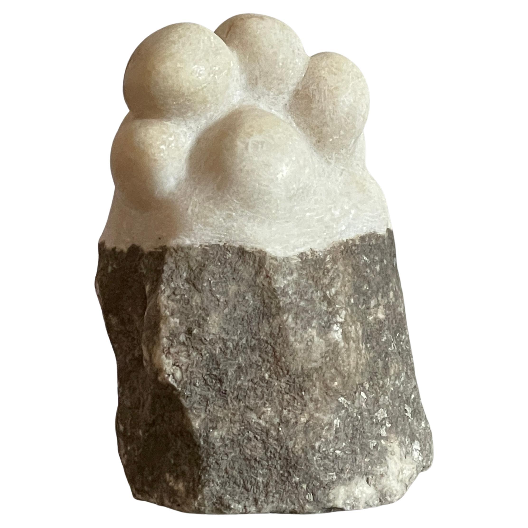 Escultura de mármol tallada a mano por Tom von Kaenel