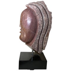 Hand Carved Marble Sculpture by William Reed