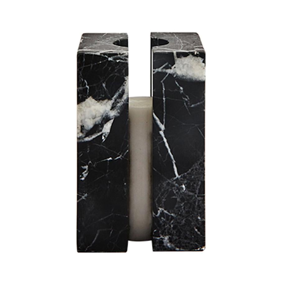 Marble Fulcrum Candlesticks For Sale at 1stDibs
