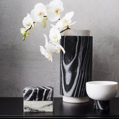 Hand Carved Marble Vault Box by Greg Natale