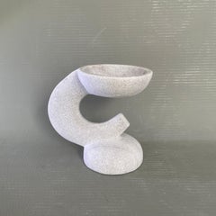 Hand Carved Marble Vessel by Tom Von Kaenel