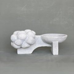 Hand Carved Marble Vessel by Tom Von Kaenel