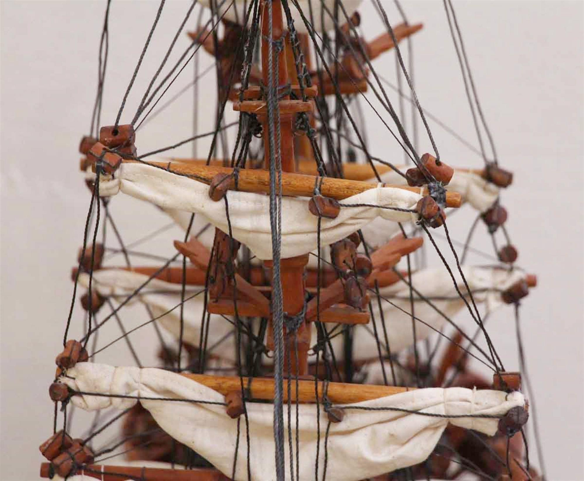 charles w morgan ship model