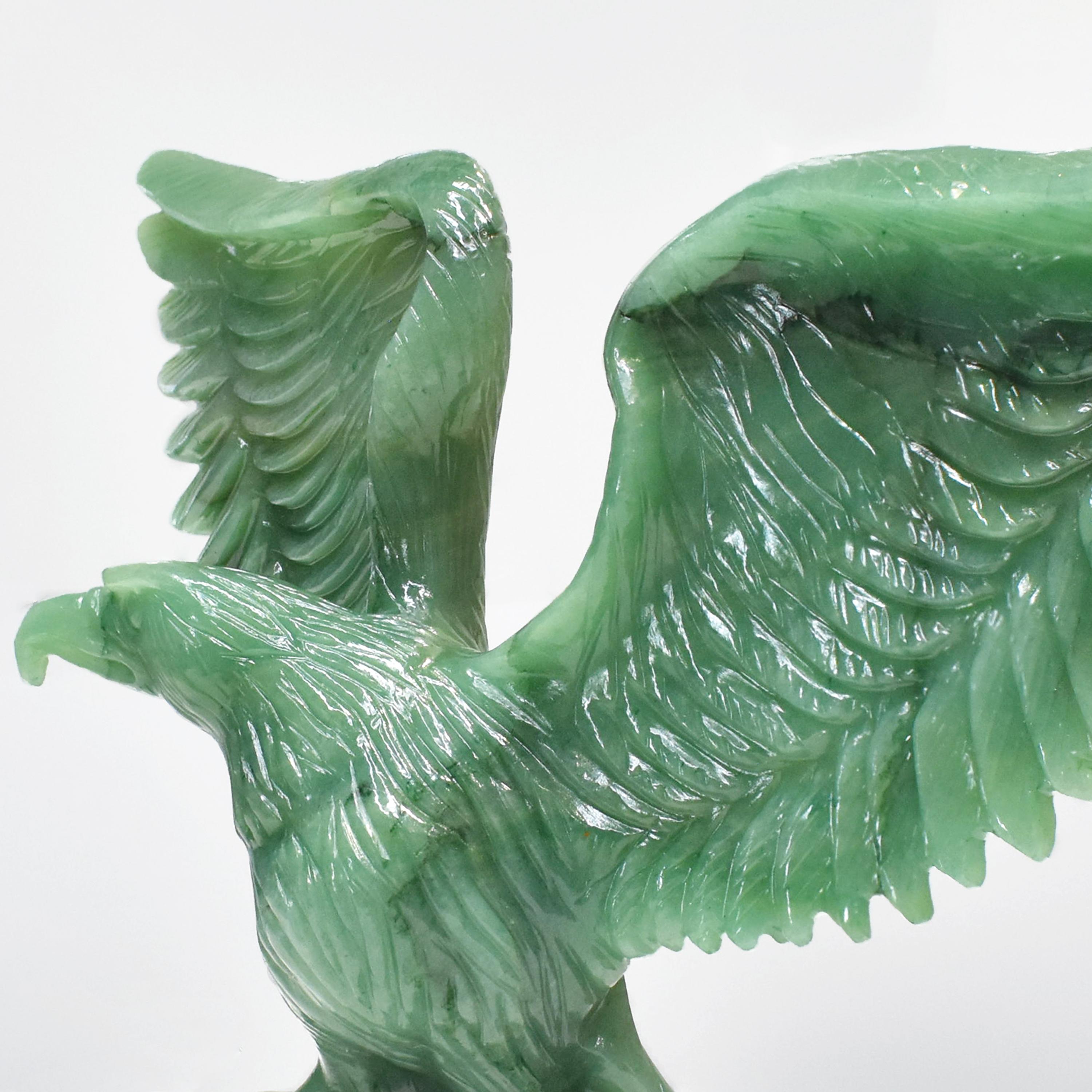 Scultura di aquila in Greene & Greene scolpita a mano in vendita 4
