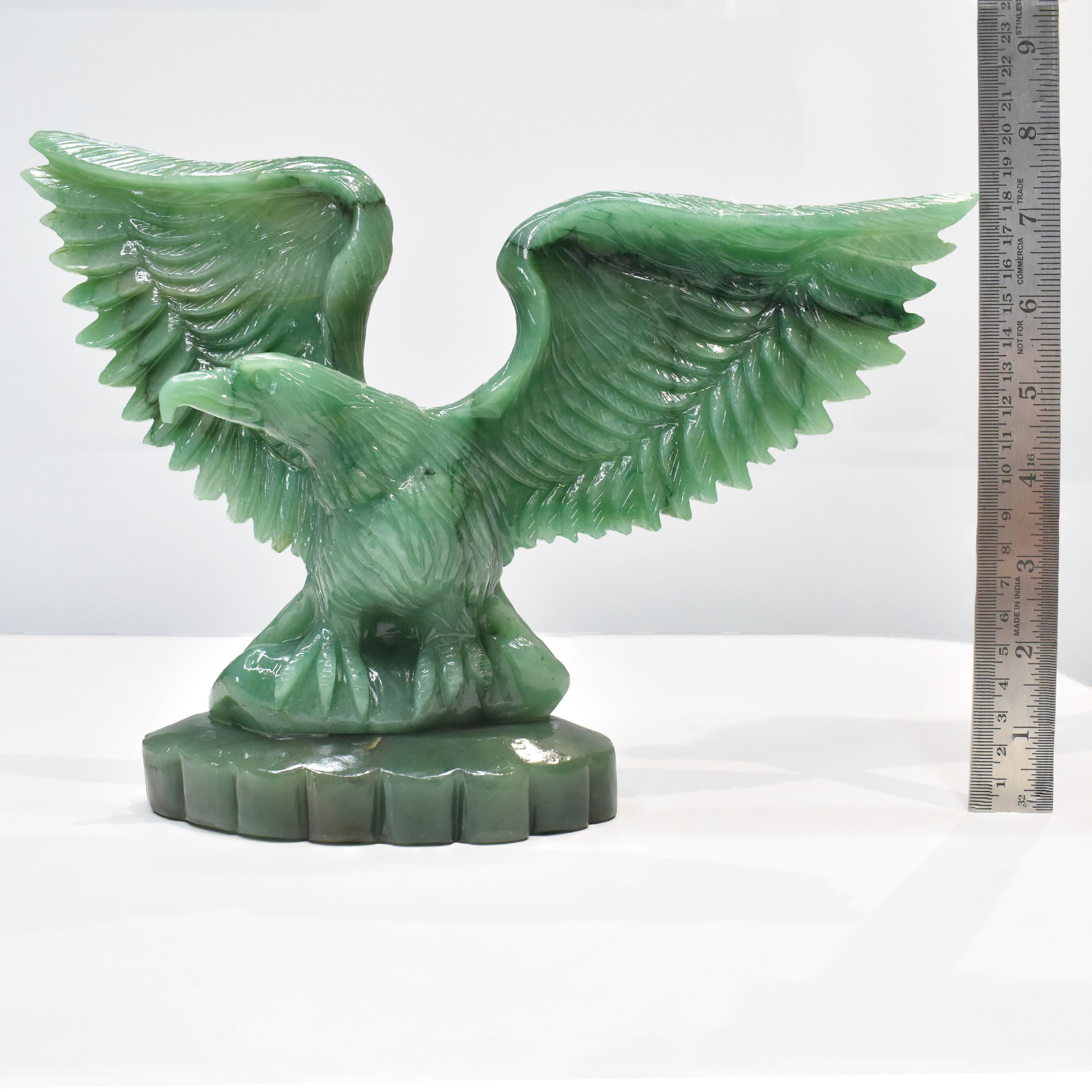 Scultura di aquila in Greene & Greene scolpita a mano in vendita 2