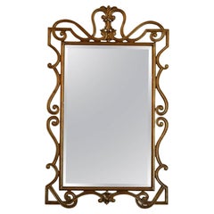 Hand Carved Neoclassical Mirror