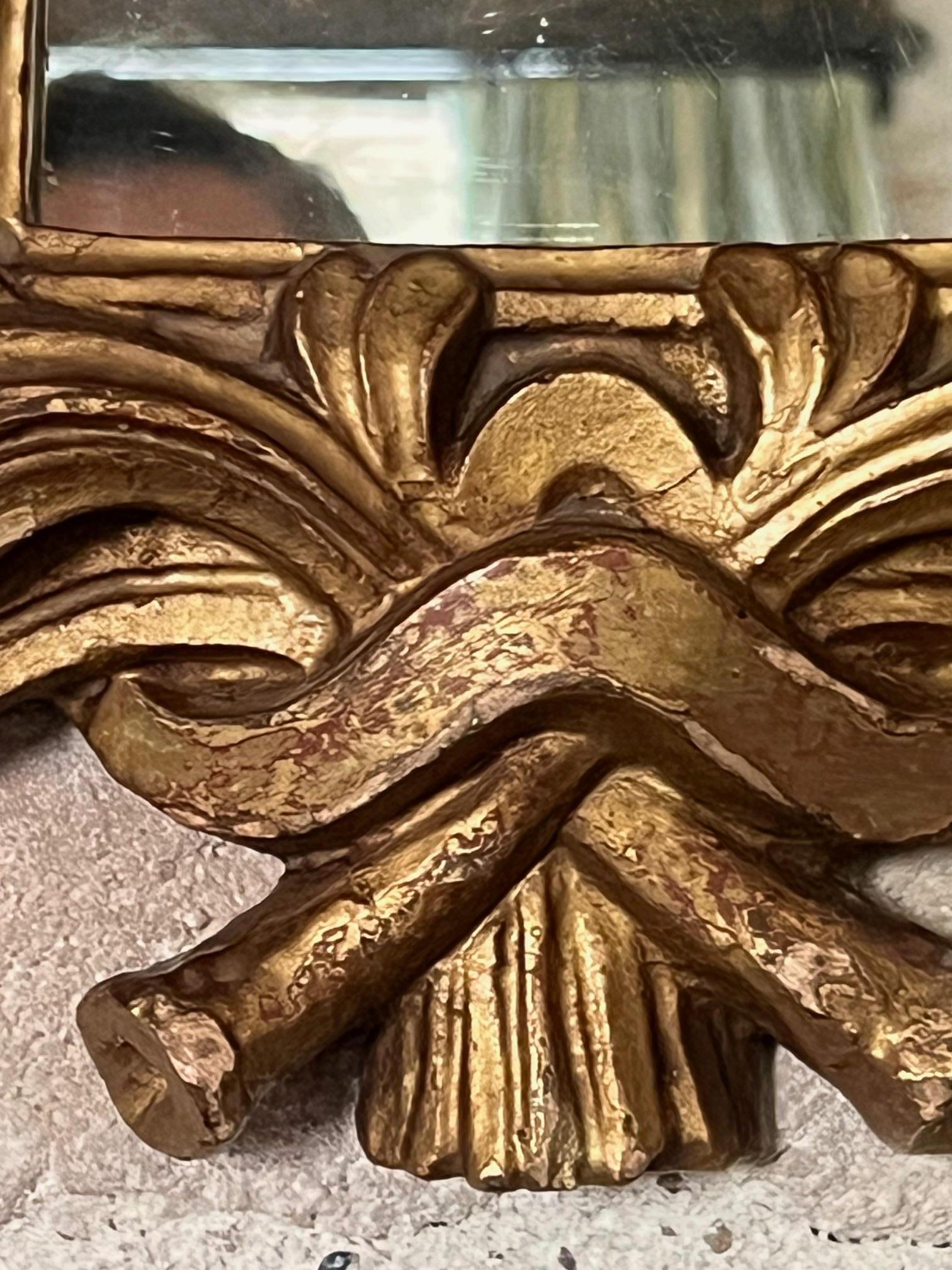 Stile provenzale Telaio in Oak intagliato a mano, c.1800 in vendita