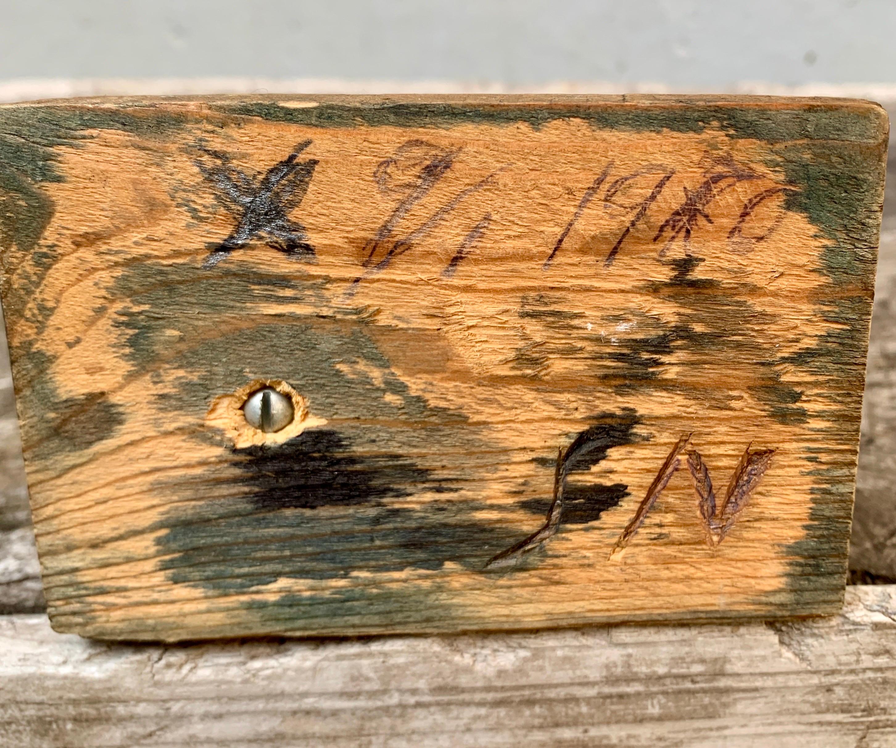 Figura de madera pintada a mano de Pippi Calzaslargas Pino en venta