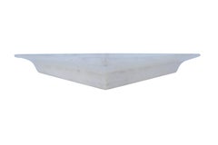 Hand Carved & Polished Natural Marble Catchall Tray/Platter