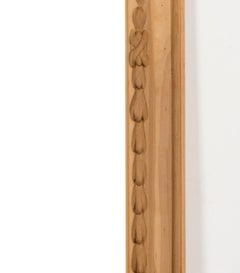 Hand Carved Poplar Frame with Large Acanthus Leaf Corners