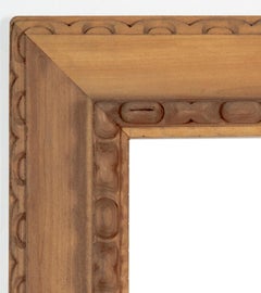 Cadre en peuplier sculpté à la main de style Rénaisance