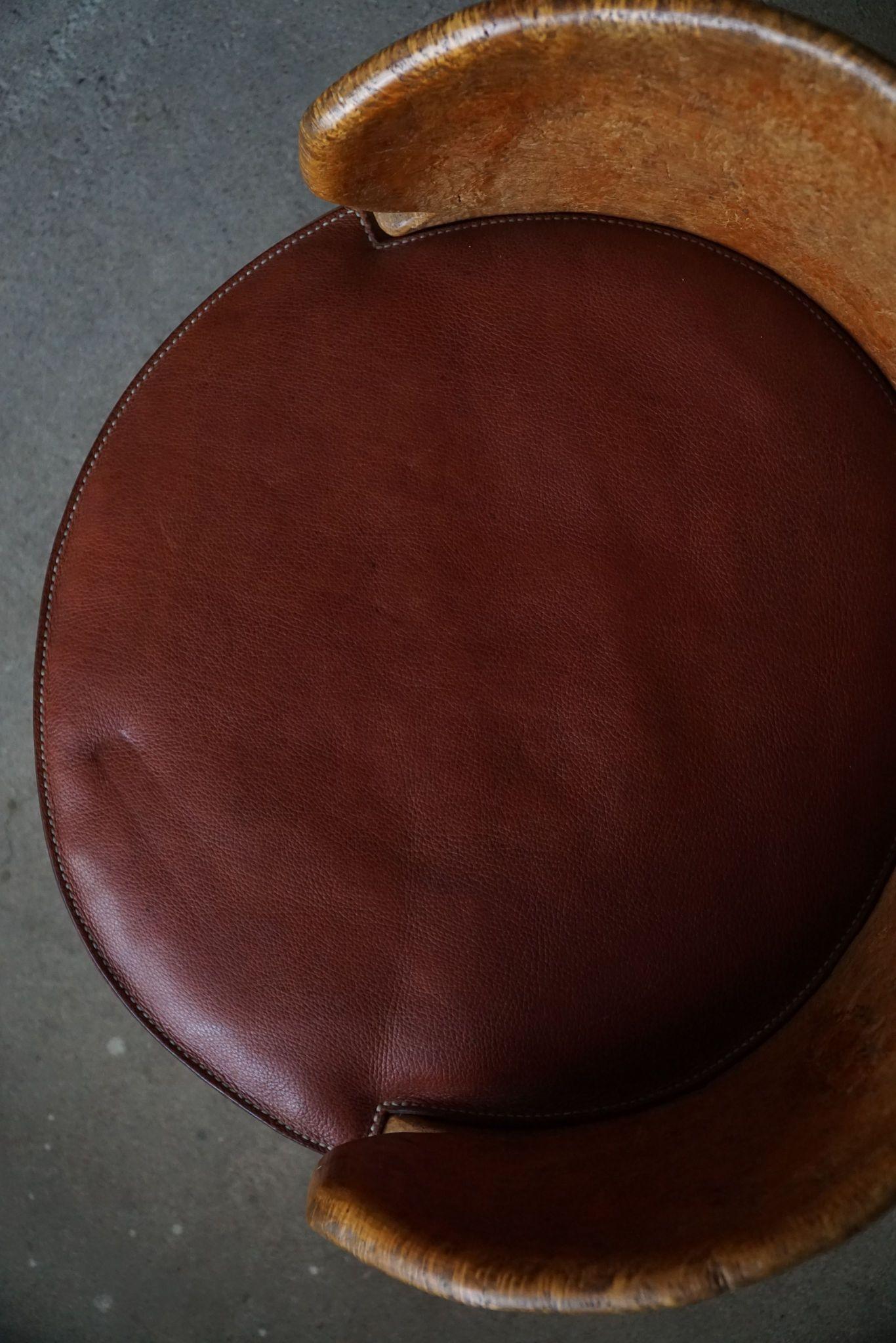 Sedia rustica intagliata a mano in betulla, moderna svedese, Wabi Sabi, anni '20 in vendita 9