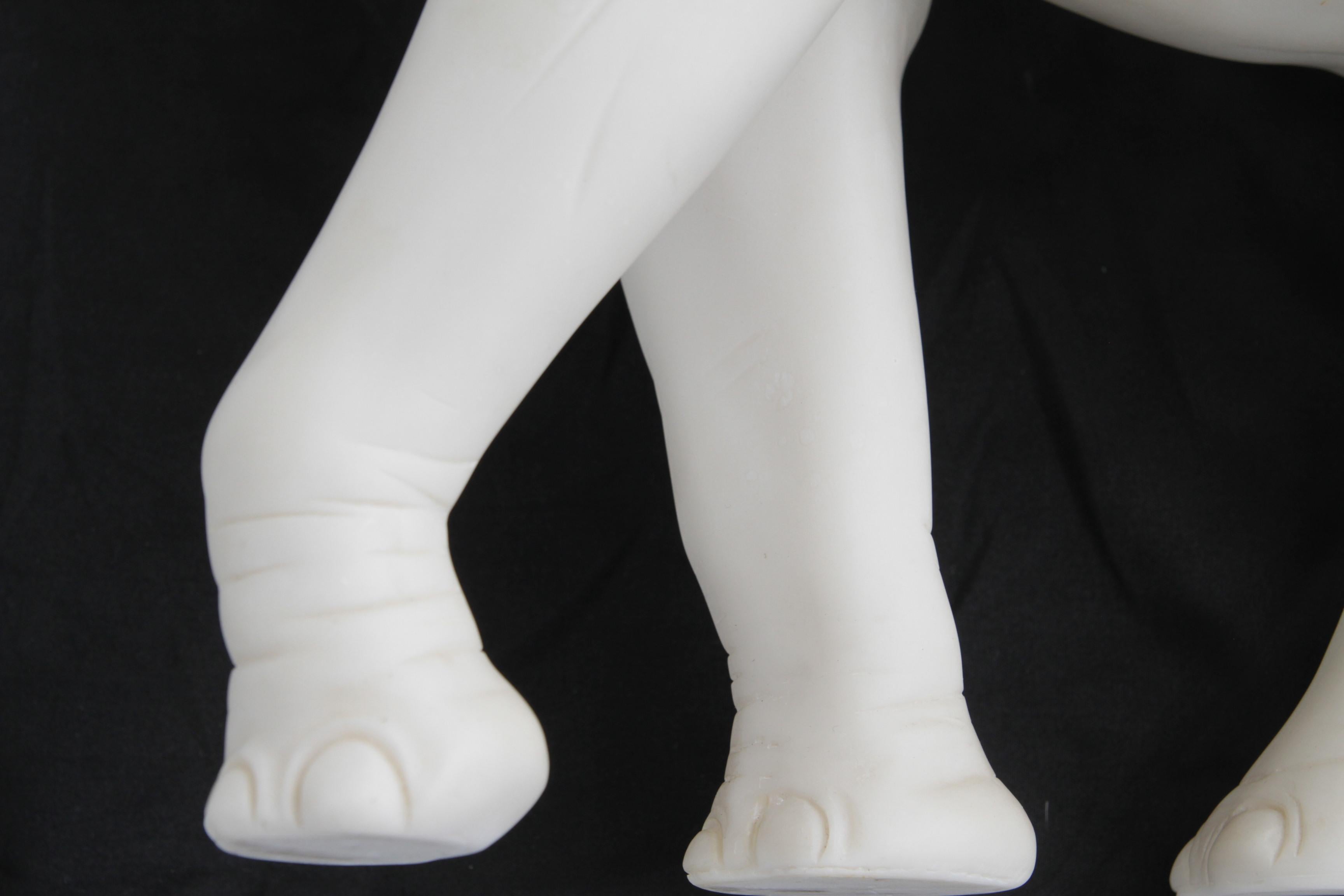 Cast Resin Good Luck Trunk Elephant For Sale 8