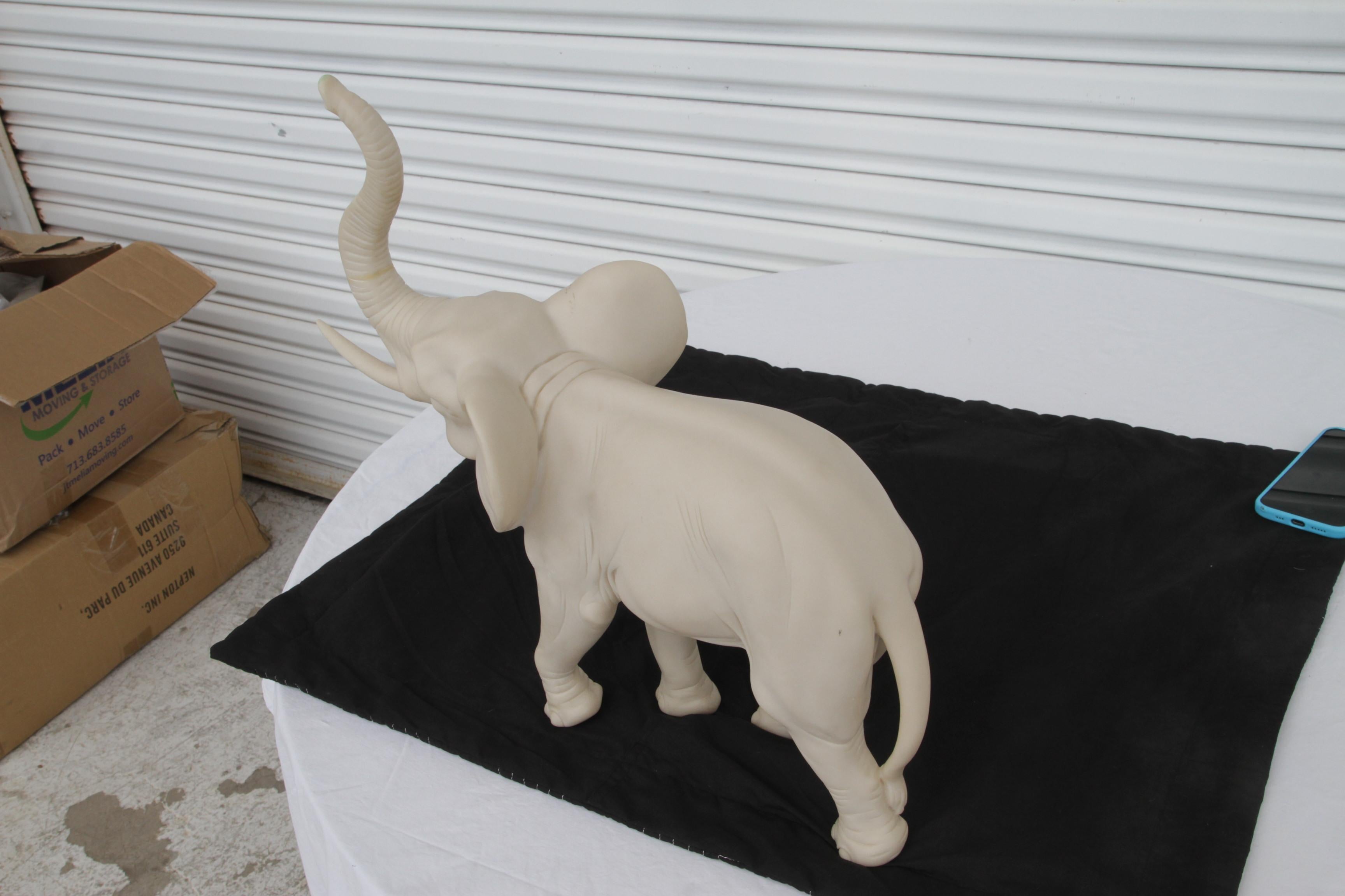 Cast Resin Good Luck Trunk Elephant For Sale 5
